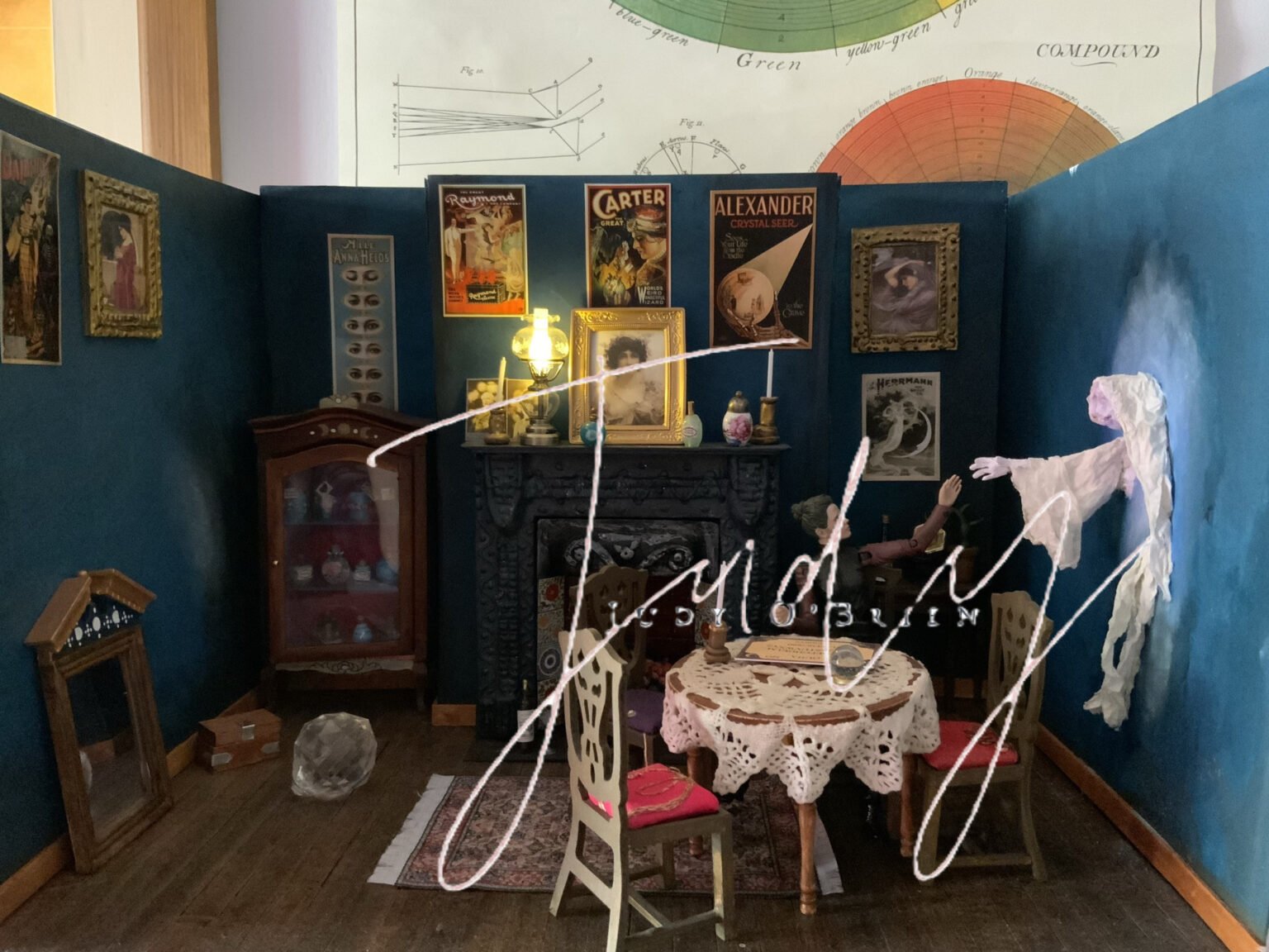 A second miniature interior created by Judy